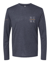 Load image into Gallery viewer, RUME Tri-Blend Long Sleeve Crew
