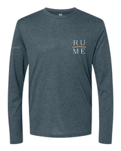 Load image into Gallery viewer, RUME Tri-Blend Long Sleeve Crew
