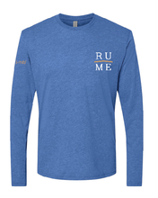 Load image into Gallery viewer, RUME Tri-Blend Long Sleeve Crew
